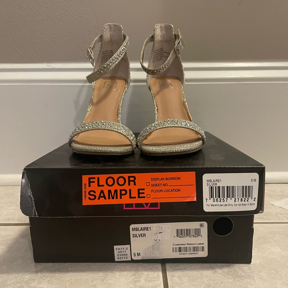 Material Girl Blaire Two-Piece Dress Sandals